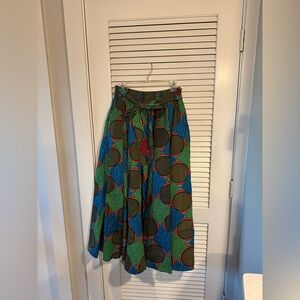 Colorful A-Line Skirt